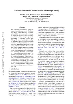 Reliable Gradient-free and Likelihood-free Prompt Tuning