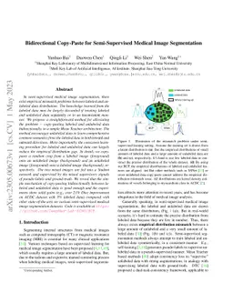 Bidirectional Copy-Paste for Semi-Supervised Medical Image Segmentation