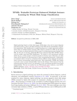 TPMIL: Trainable Prototype Enhanced Multiple Instance Learning for Whole
  Slide Image Classification