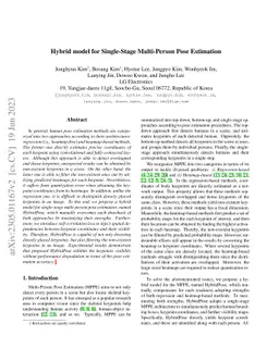 Hybrid model for Single-Stage Multi-Person Pose Estimation