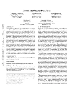 Multimodal Neural Databases