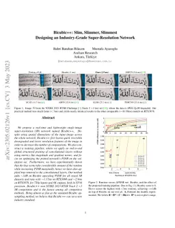 Bicubic++: Slim, Slimmer, Slimmest -- Designing an Industry-Grade
  Super-Resolution Network