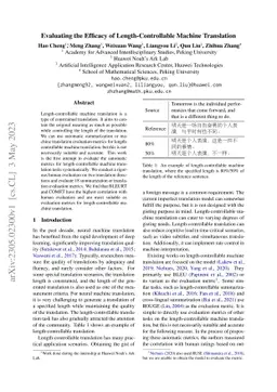 Evaluating the Efficacy of Length-Controllable Machine Translation