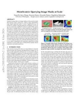 MaskSearch: Querying Image Masks at Scale