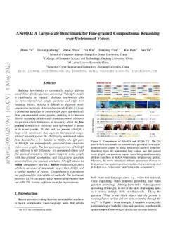 ANetQA: A Large-scale Benchmark for Fine-grained Compositional Reasoning
  over Untrimmed Videos