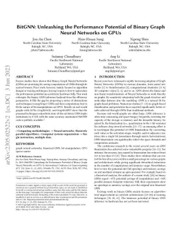BitGNN: Unleashing the Performance Potential of Binary Graph Neural
  Networks on GPUs