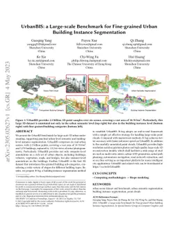 UrbanBIS: a Large-scale Benchmark for Fine-grained Urban Building
  Instance Segmentation