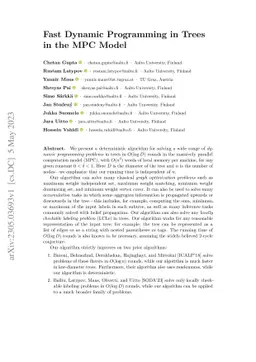 Fast Dynamic Programming in Trees in the MPC Model
