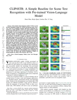 CLIP4STR: A Simple Baseline for Scene Text Recognition with Pre-trained
  Vision-Language Model