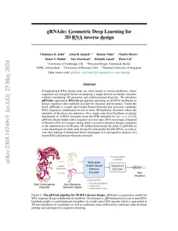 gRNAde: Geometric Deep Learning for 3D RNA inverse design