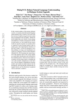 DialogVCS: Robust Natural Language Understanding in Dialogue System
  Upgrade