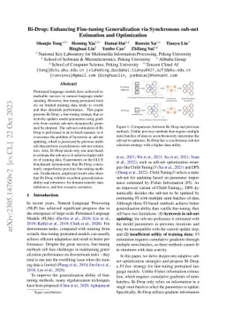 Bi-Drop: Enhancing Fine-tuning Generalization via Synchronous sub-net
  Estimation and Optimization