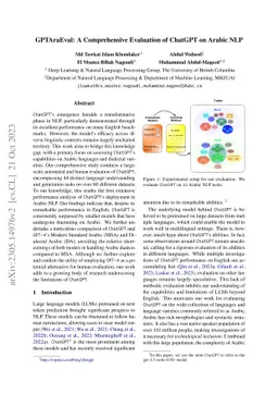 GPTAraEval: A Comprehensive Evaluation of ChatGPT on Arabic NLP