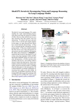 IdealGPT: Iteratively Decomposing Vision and Language Reasoning via Large Language Models