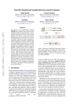 MuLER: Detailed and Scalable Reference-based Evaluation