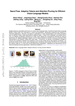 SmartTrim: Adaptive Tokens and Attention Pruning for Efficient
  Vision-Language Models