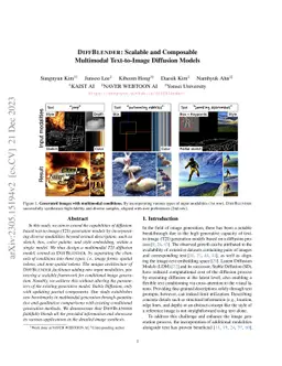 DiffBlender: Composable and Versatile Multimodal Text-to-Image Diffusion Models