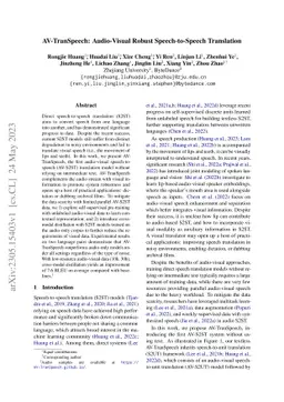 AV-TranSpeech: Audio-Visual Robust Speech-to-Speech Translation