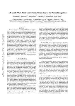 CN-Celeb-AV: A Multi-Genre Audio-Visual Dataset for Person Recognition