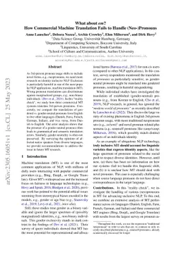 What about em? How Commercial Machine Translation Fails to Handle
  (Neo-)Pronouns