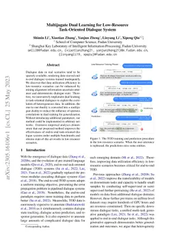 Multijugate Dual Learning for Low-Resource Task-Oriented Dialogue System