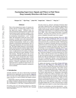 Fascinating Supervisory Signals and Where to Find Them: Deep Anomaly
  Detection with Scale Learning