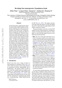 Revisiting Non-Autoregressive Translation at Scale