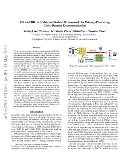 PPGenCDR: A Stable and Robust Framework for Privacy-Preserving
  Cross-Domain Recommendation