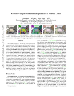 GrowSP: Unsupervised Semantic Segmentation of 3D Point Clouds