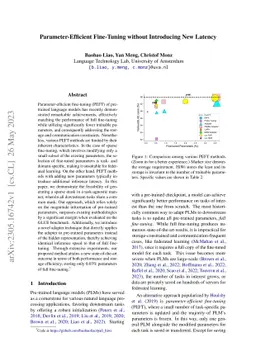 Parameter-Efficient Fine-Tuning without Introducing New Latency