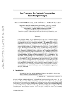 Im-Promptu: In-Context Composition from Image Prompts
