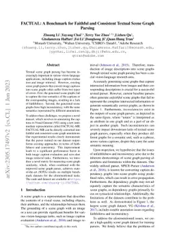 FACTUAL: A Benchmark for Faithful and Consistent Textual Scene Graph
  Parsing
