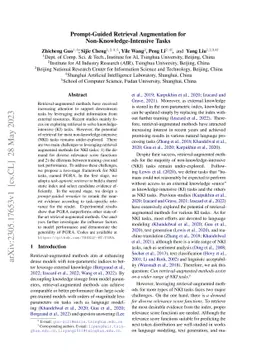 Prompt-Guided Retrieval Augmentation for Non-Knowledge-Intensive Tasks