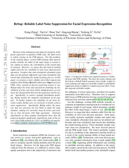 ReSup: Reliable Label Noise Suppression for Facial Expression
  Recognition