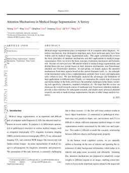 Attention Mechanisms in Medical Image Segmentation: A Survey