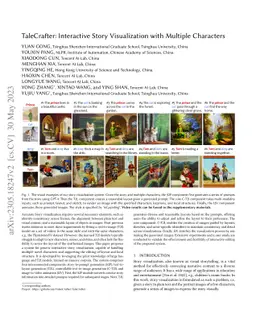 TaleCrafter: Interactive Story Visualization with Multiple Characters