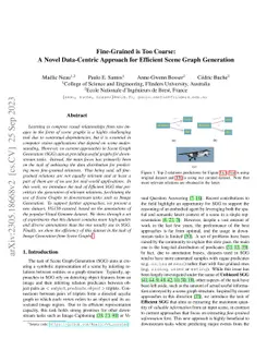 Fine-Grained is Too Coarse: A Novel Data-Centric Approach for Efficient
  Scene Graph Generation