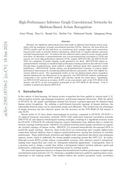 High-Performance Inference Graph Convolutional Networks for Skeleton-Based Action Recognition