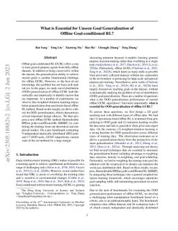 What is Essential for Unseen Goal Generalization of Offline
  Goal-conditioned RL?