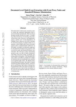 Document-Level Multi-Event Extraction with Event Proxy Nodes and
  Hausdorff Distance Minimization