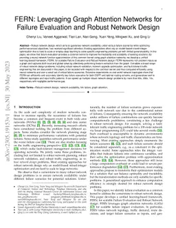 FERN: Leveraging Graph Attention Networks for Failure Evaluation and
  Robust Network Design