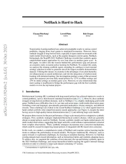 NetHack is Hard to Hack