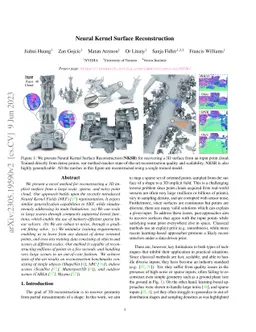Neural Kernel Surface Reconstruction