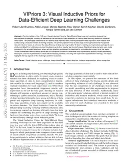 VIPriors 3: Visual Inductive Priors for Data-Efficient Deep Learning
  Challenges