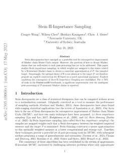 Stein $Π$-Importance Sampling