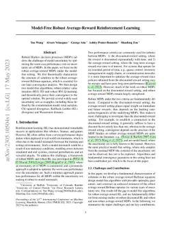 Model-Free Robust Average-Reward Reinforcement Learning