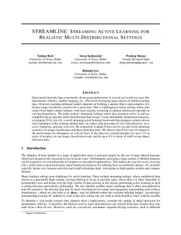 STREAMLINE: Streaming Active Learning for Realistic Multi-Distributional
  Settings