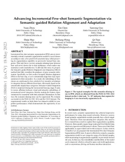 Advancing Incremental Few-shot Semantic Segmentation via Semantic-guided
  Relation Alignment and Adaptation