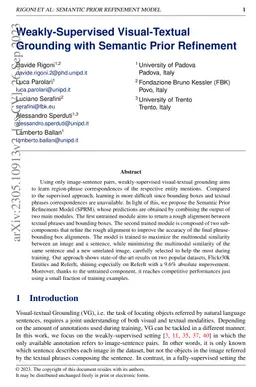 Weakly-Supervised Visual-Textual Grounding with Semantic Prior
  Refinement