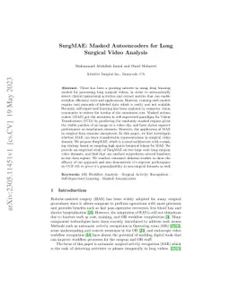 SurgMAE: Masked Autoencoders for Long Surgical Video Analysis